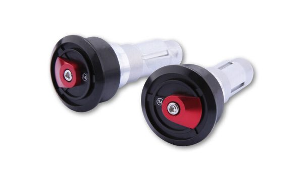 HIGHSIDER ENTERPRISE-EP1 HANDLEBAR ENDS, RED - Image 3