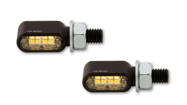 HIGHSIDER LITTLE BRONX INDICATOR 2IN1, BLK