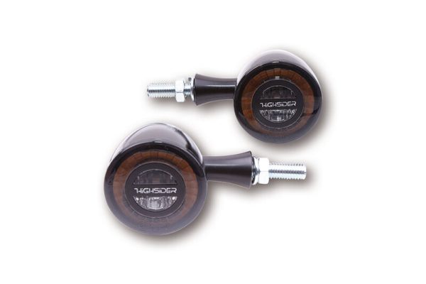 HIGHSIDER ROCKET BULLET LED INDICATOR, BLK - Image 3