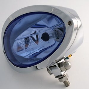 HIGHSIDER IOWA MAIN HEADLIGHT, CHR/BLU