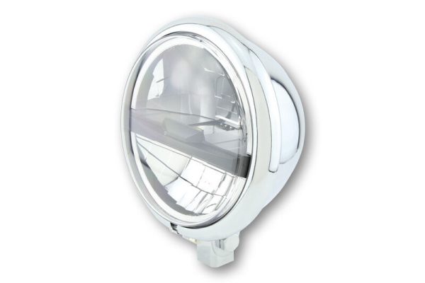 HIGHSIDER BATES STYLE TYP 5 M-HEADLIGHT, CHR