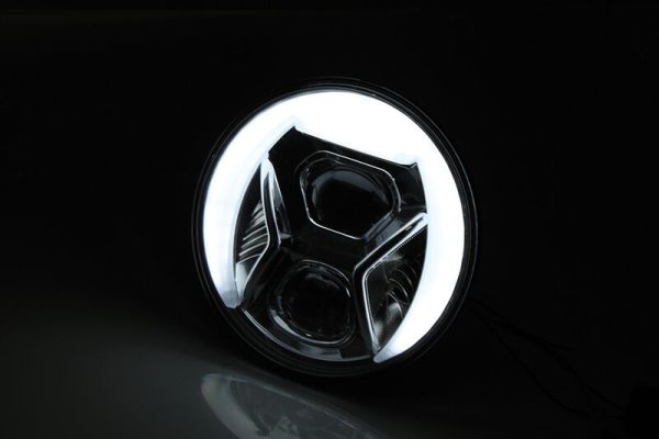 HIGHSIDER HEADLIGHT INSERT TYP 8, BLK - Image 3