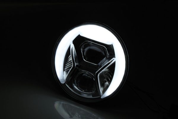HIGHSIDER HEADLIGHT INSERT TYP 8, CHR - Image 3