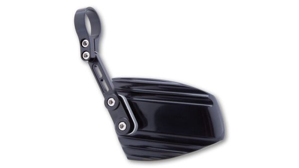 HIGHSIDER WAVE HANDLEBAR END MIRROR, SIL - Image 3