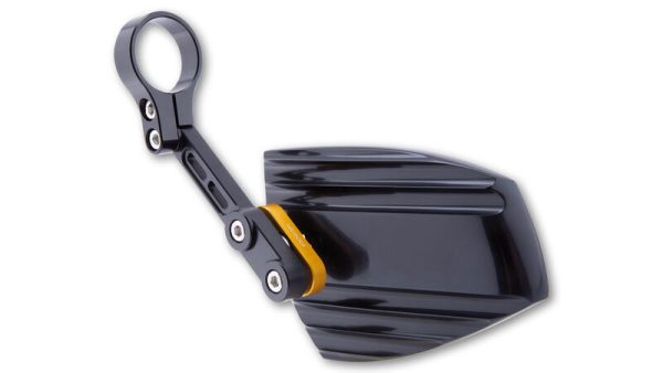 HIGHSIDER WAVE HANDLEBAR END MIRROR, GLD - Image 3