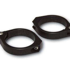 HIGHSIDER FORK PIPE CLAMPS, BLK, 47-54MM