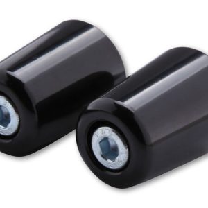HIGHSIDER H-BAR ENDS,ALU,VARIOUS KAWA,BLK