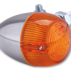 HIGHSIDER BULLET LIGHT 1 FLASHER ALU POL