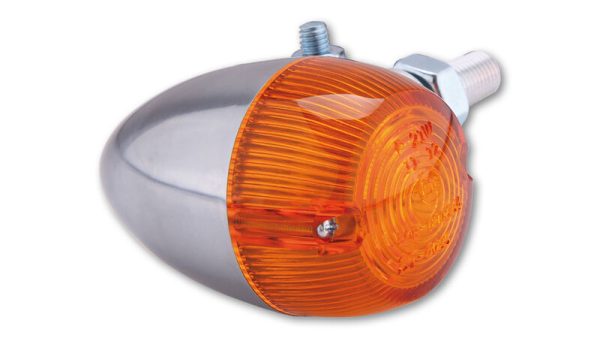 HIGHSIDER BULLET LIGHT 1 FLASHER ALU POL