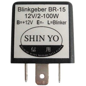 HIGHSIDER FLASHER RELAY SY-02 12V 1-100 W