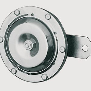 HIGHSIDER CHROME HORN, 12 V, 100 MM