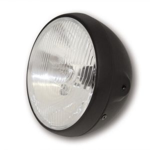 HIGHSIDER BRITISH-STYLE HEADLIGHT 7INCH, BLK