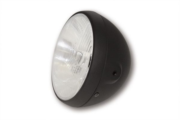 HIGHSIDER BRITISH-STYLE HEADLIGHT 7INCH, BLK - Image 3