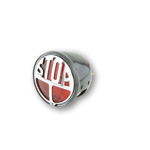 HIGHSIDER LED TAILLIGHT STOP RED BLK E