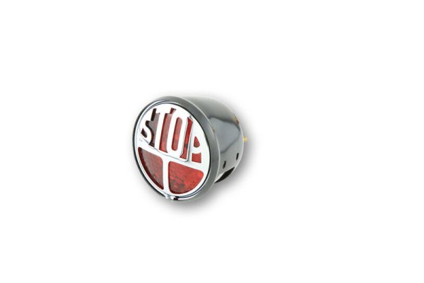 HIGHSIDER LED TAILLIGHT STOP RED BLK E