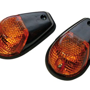 HIGHSIDER FAIRING INDICATOR BLK LENS, SMK
