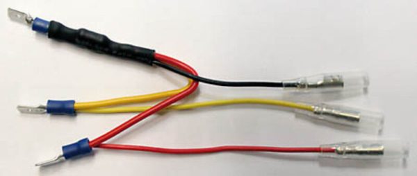 HIGHSIDER RESISTOR LED TAILLIGHTS,PLUG 6,3MM
