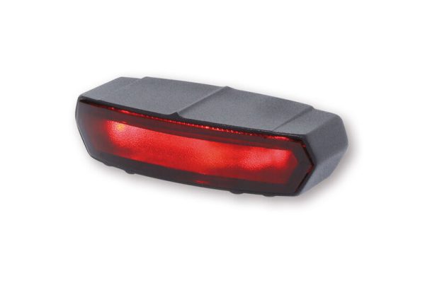 HIGHSIDER LED TAILLIGHT LIGHT GUIDE BLK RED - Image 3