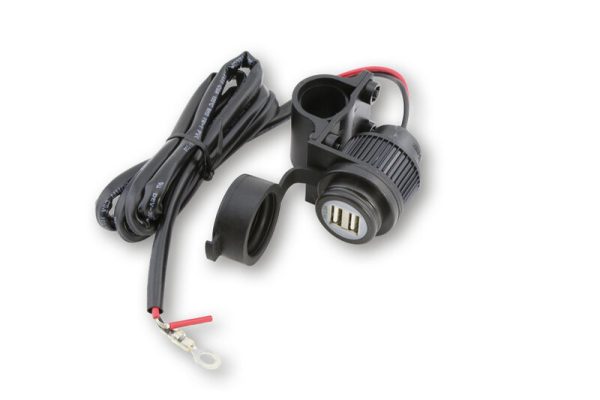 HIGHSIDER DUAL USB SOCKET 12V 3.3A IPHONE - Image 3