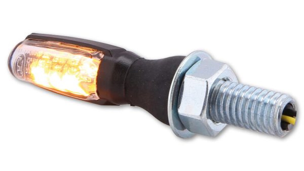 HIGHSIDER SPARK LED TURN SIGNAL CLRLENS, BLK