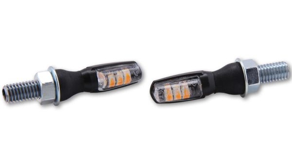 HIGHSIDER SPARK LED TURN SIGNAL CLRLENS, BLK - Image 3