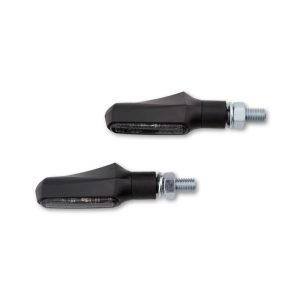 HIGHSIDER LED FLASHER SHORTY FIN SMOKE LENS