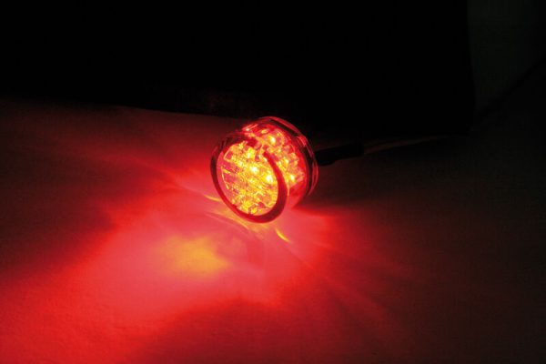 HIGHSIDER LED TAILLIGHT PIN RECESSED, RED - Image 3