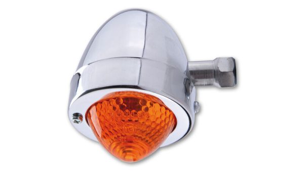 HIGHSIDER BULLET FLASHER PIKE, CHROMED METAL - Image 3