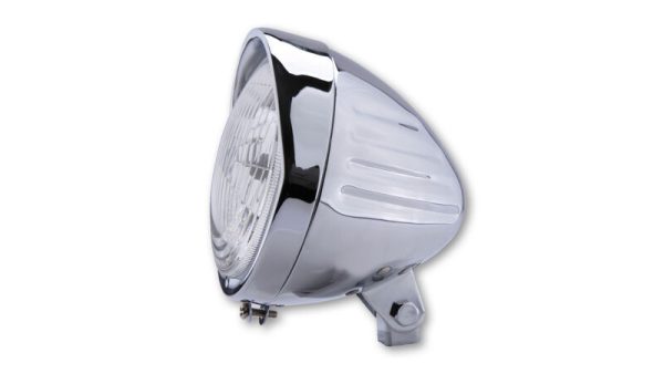 HIGHSIDER INDIAN 5 3/4 HEADLAMP H4 CHR BM - Image 3