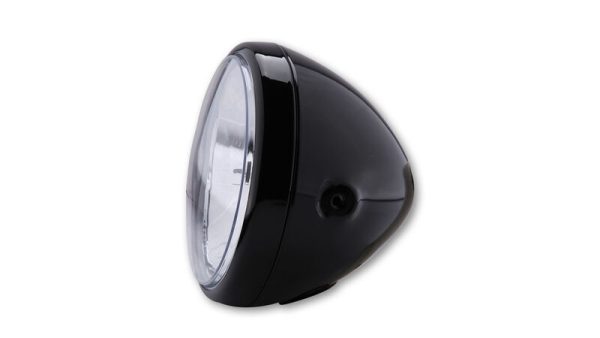 HIGHSIDER 7 INCH RENO CLR LENS, BLK/BLK - Image 3
