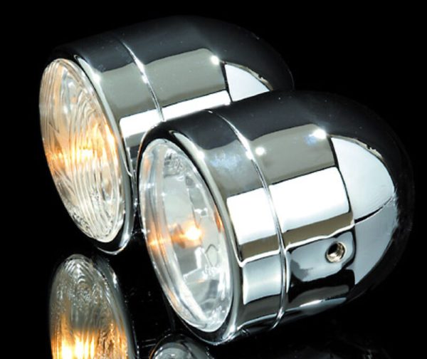 HIGHSIDER TWIN HEADLIGHT H4/H7, CHR - Image 3