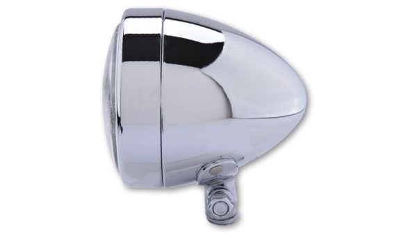 HIGHSIDER HEADLAMP BULLET 90MM H4 CHR BM - Image 3