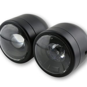HIGHSIDER LED HEADLIGHT TWIN, SIDE M, BLK