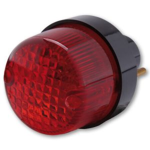 HIGHSIDER TAILLIGHT ROUND BLK HOUSING E