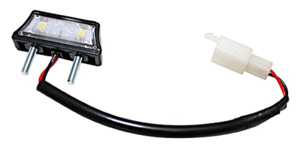 HIGHSIDER LED LICENSE LIGHT BLK E - Image 3