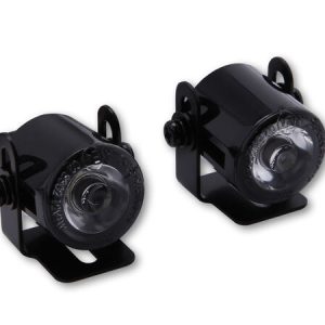HIGHSIDER LED POSITION LIGHT ROUND W. BRACK.