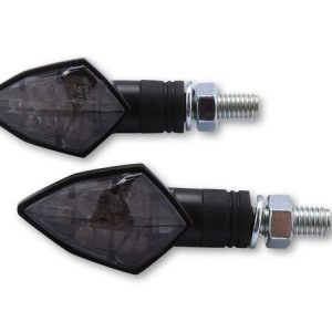 HIGHSIDER LED-WINKER LIGHT ROCK SMOKE, BLK