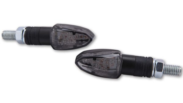 HIGHSIDER LED WINKER LIZZARD, SMK LENS, BLK