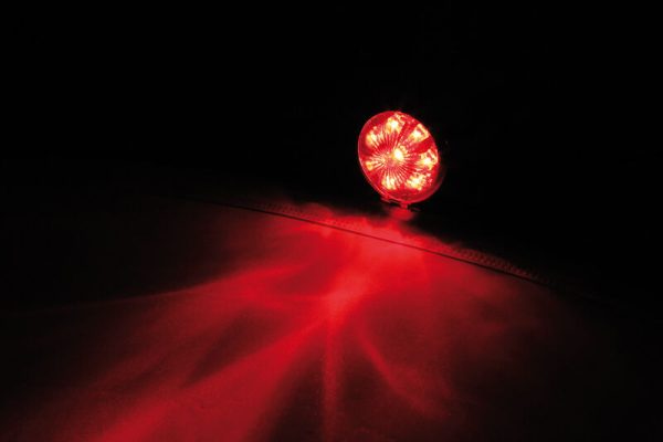 HIGHSIDER LED TAILLIGHT BATES BLK-CHR RED - Image 3
