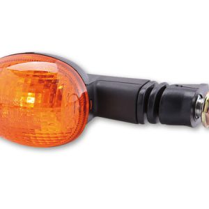 HIGHSIDER MINI FLASHER OVAL BLK LONG M10
