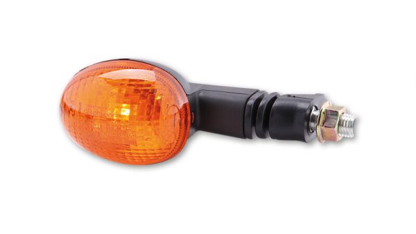 HIGHSIDER MINI FLASHER OVAL BLK LONG M10