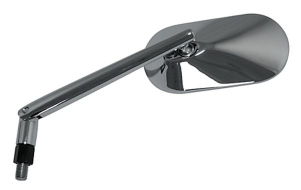 HIGHSIDER MIRROR AGILA, OVAL, ADJ.STEM, CHR - Image 3