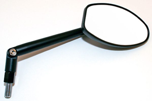 HIGHSIDER MIRROR FERRARA, ADJ.STEM, BLK - Image 3