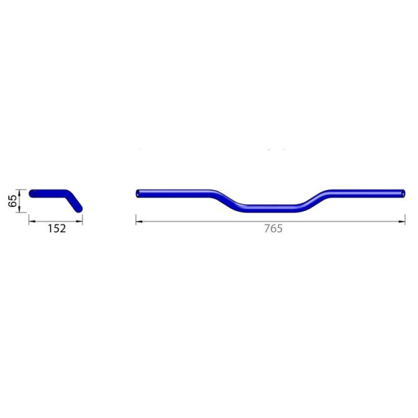 HIGHSIDER PRO HANDLEBAR L01 BLK - Image 3