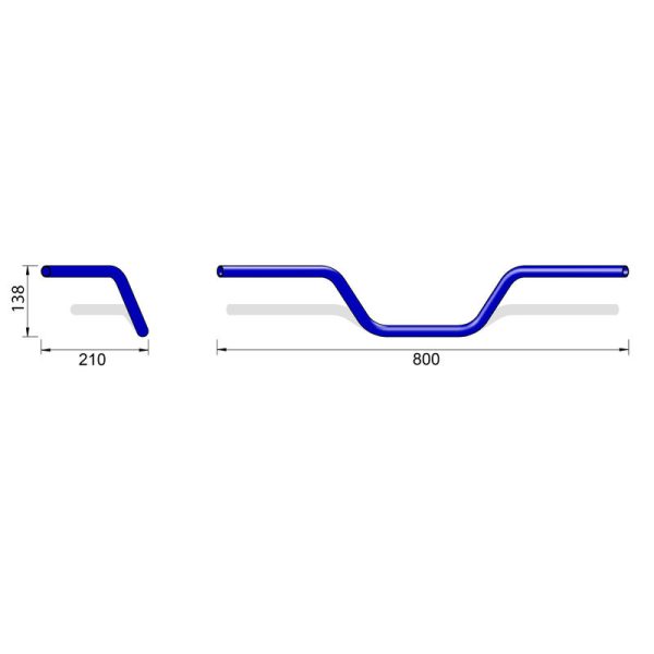 HIGHSIDER PRO STEEL BAR TOUR L03 CHR - Image 3