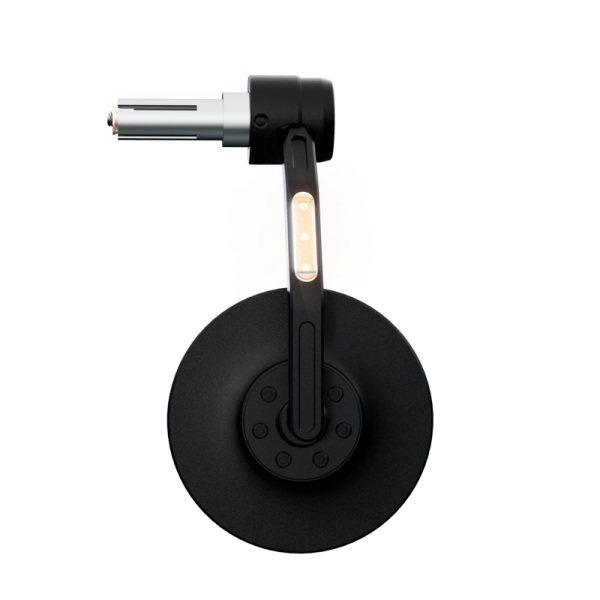 HIGHSIDER CONERO BLK EDT BAR END MIR W LED - Image 3