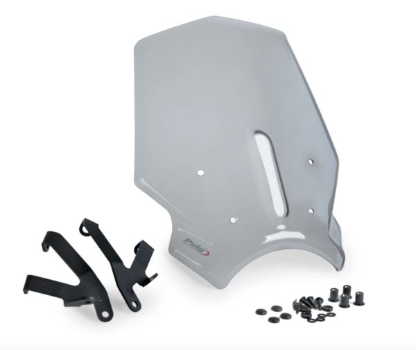 Puig New Generation Sports Screen For Honda CB650R Neo Sports Cafe (2024 - Onwards) - Smoke - Image 3