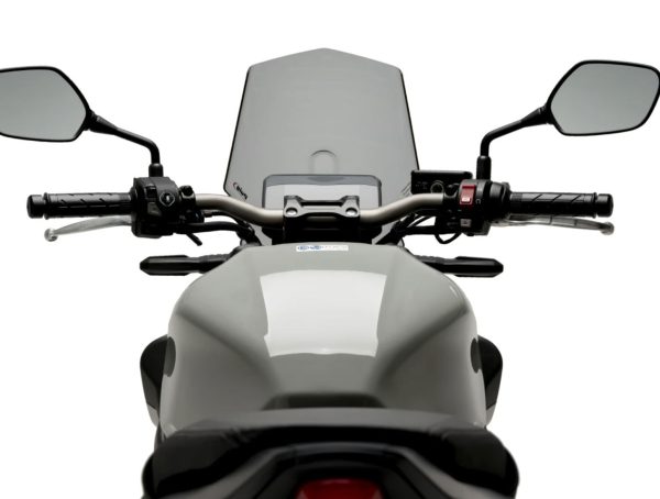 Puig New Generation Sports Screen For Honda CB650R Neo Sports Cafe (2024 - Onwards) - Smoke - Image 4