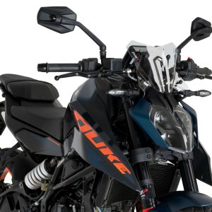 Puig New Generation Sport Screen For KTM 125/390 Duke (2024 - Onwards) - Clear
