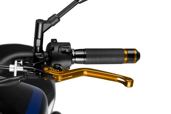 Puig Unfoldable 3.0 Clutch Lever (Gold Lever, Black Adjuster)